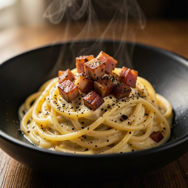 Klassische Spaghetti Carbonara