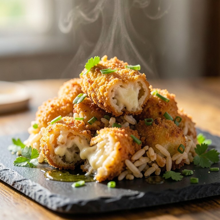 Bolinho de Arroz Crocante na Airfryer