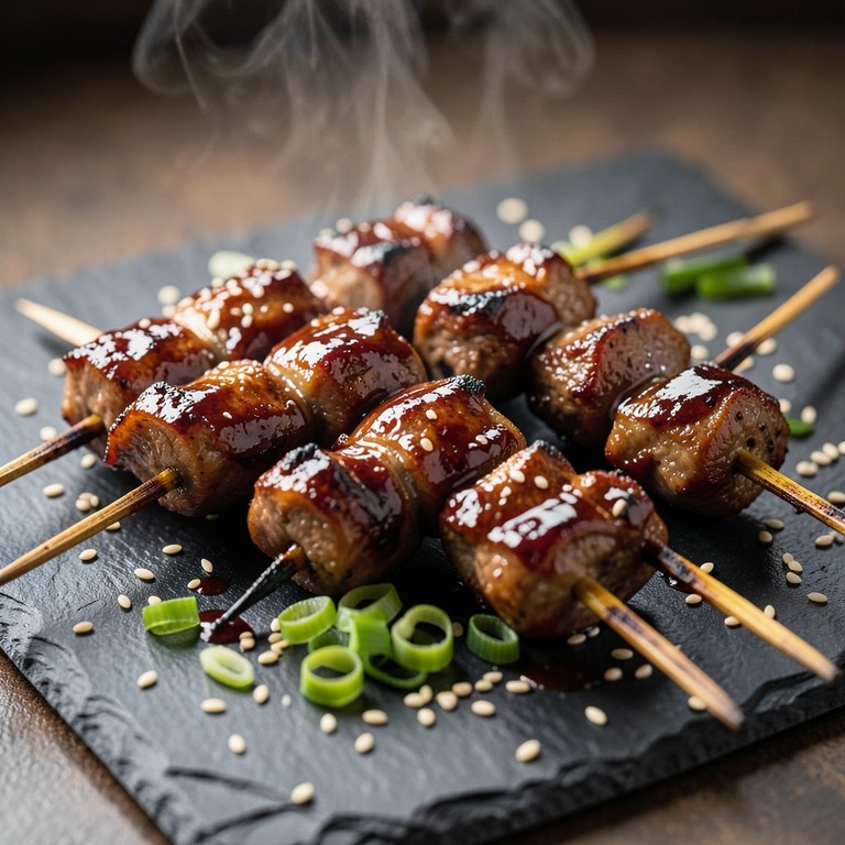 Brochettes de Bœuf Mariné Façon Teriyaki Express