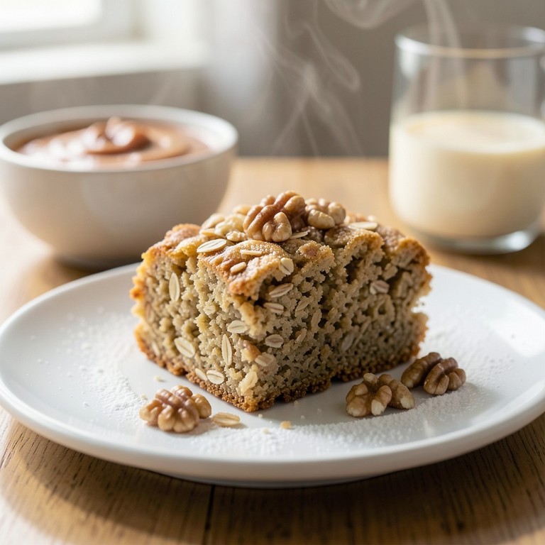 Gâteau Moelleux aux Flocons d'Avoine et à la Stevia