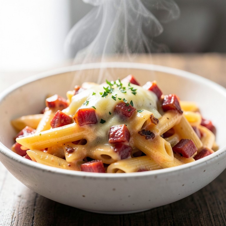 Pâtes au Chorizo et Crème Légère Express