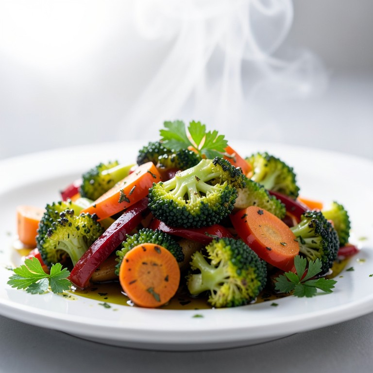 Legumes Salteados Rápidos na Airfryer