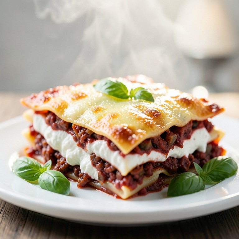 Lasagnes Végétariennes Crémeuses à la Ricotta