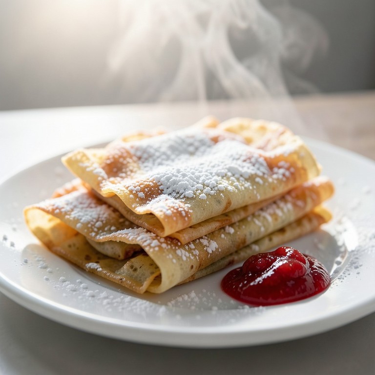 Crêpes Classiques à la Vanille