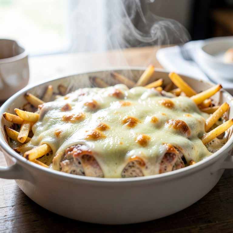 Fricassé de Frango Rápido no Forno (Para Grandes Festas)