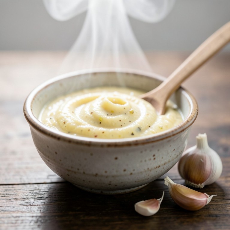 Schneller Knoblauchsenf