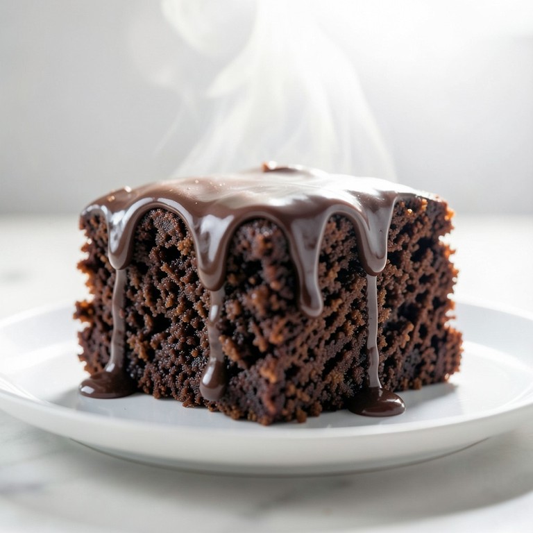 Torta Húmeda de Chocolate Sin Gluten (Sin Huevo)