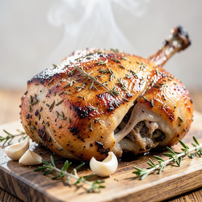 Cuisse de Poulet Désossée Rôtie aux Herbes de Provence