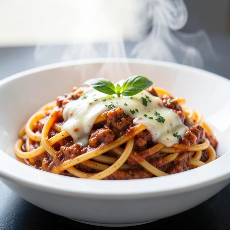 Pâtes Crémeuses Express au Curry et Bolognaise (Sans Oignon ni Bouillon)