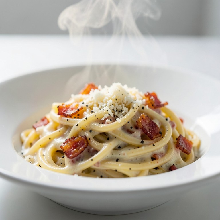 Gluten-Free Pancetta & Parmesan Spaghetti