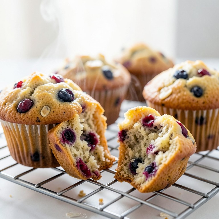 Protein-Muffins mit Quark und Haferflocken