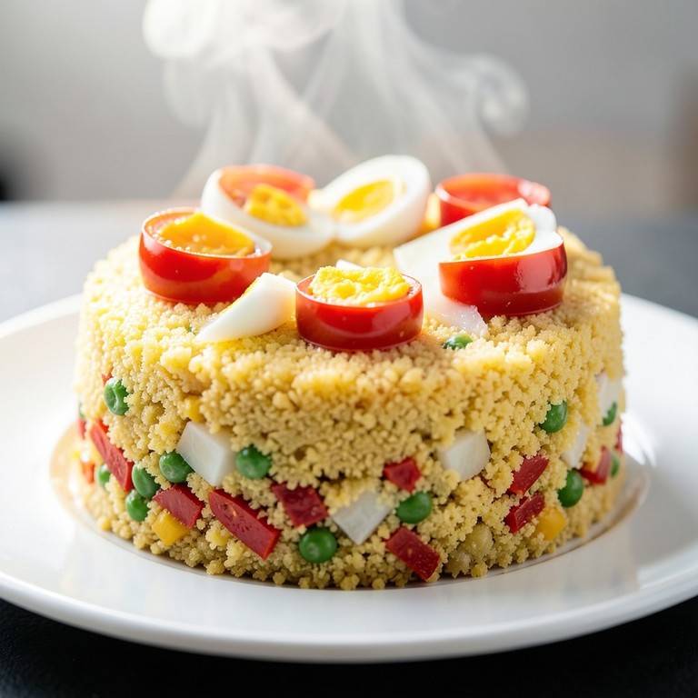 Cuscuz Paulista Tradicional com Sardinha