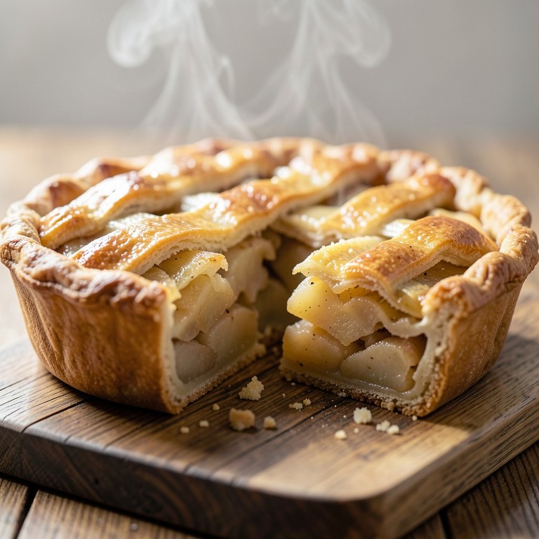 Klassische Apfeltorte