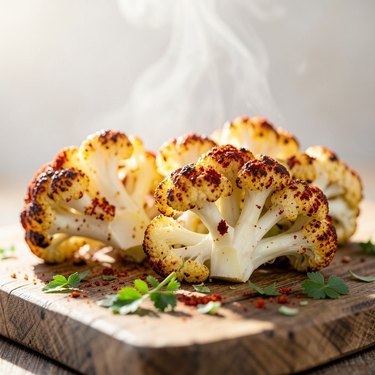 Gerösteter Blumenkohl mit Paprikapulver