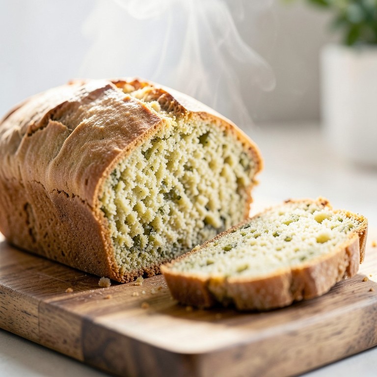 Pan de Plátano Verde Rápido para Sándwich