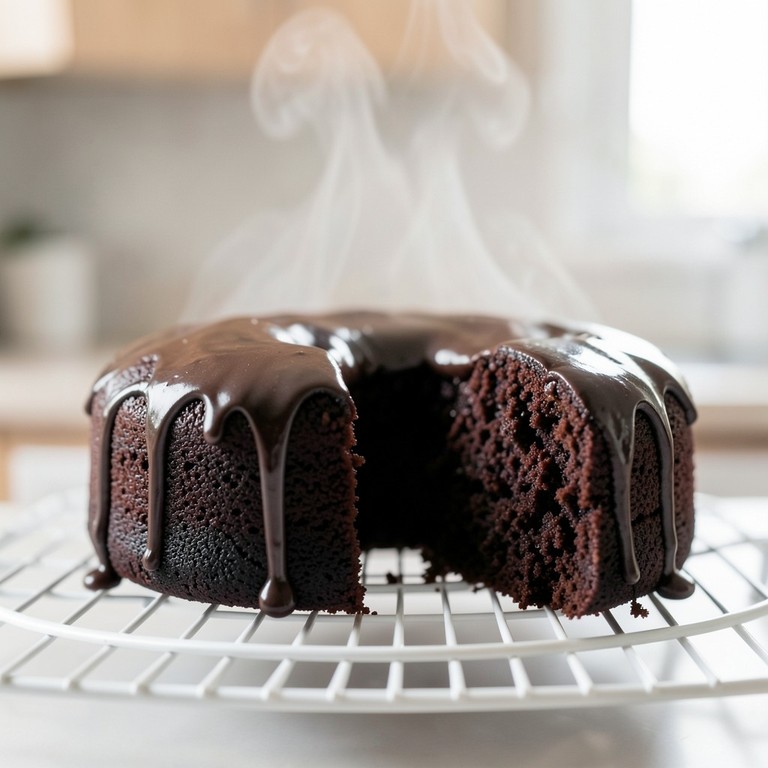 Bolo de Chocolate Simples e Fofinho
