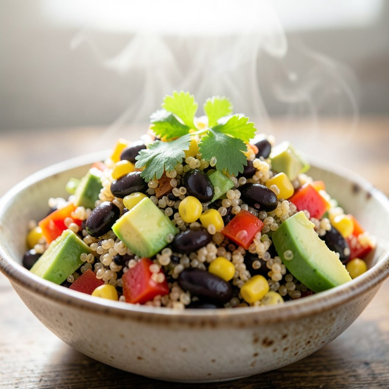 Ensalada Andina de Quinua y Vegetales