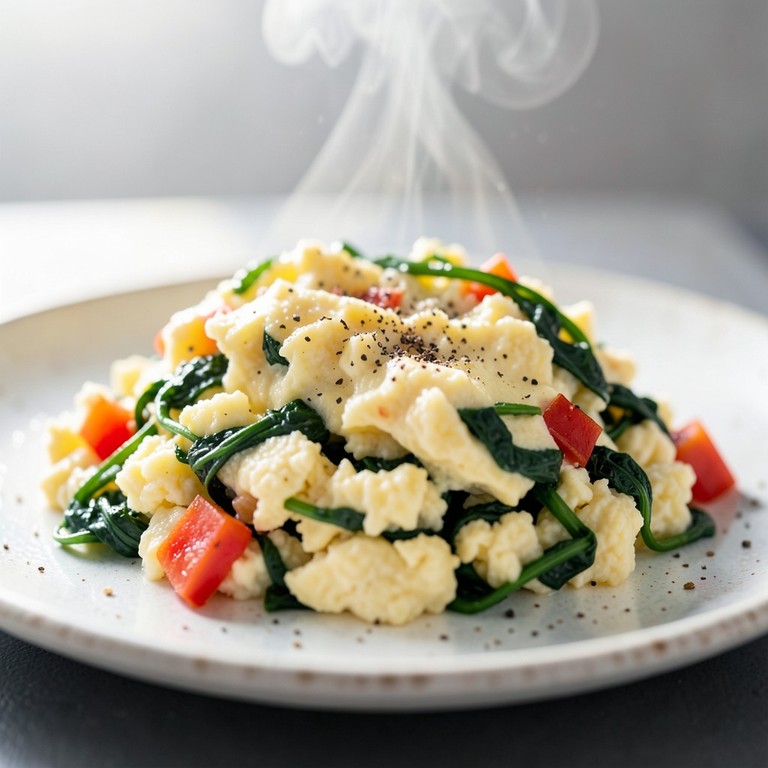 Uova Strapazzate Veloci con Verdure di Stagione