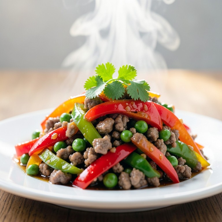 Aromatische Rundergehakt Roerbak met Aziatische Invloeden