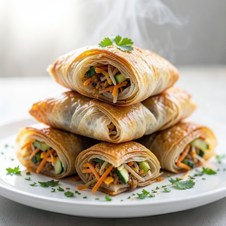 Briques Végétariennes aux Épices Douces et Légumes de Saison