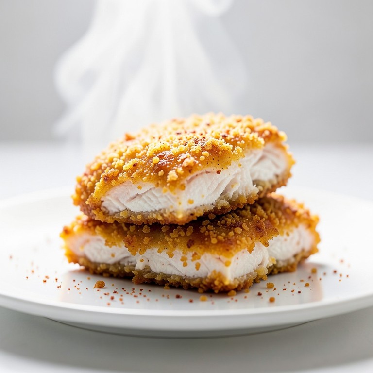 Pechuga de Pollo Crujiente en Freidora de Aire