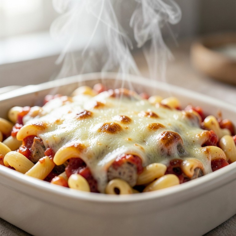Krämig Falukorvgratäng med Makaroner och Majonnäs