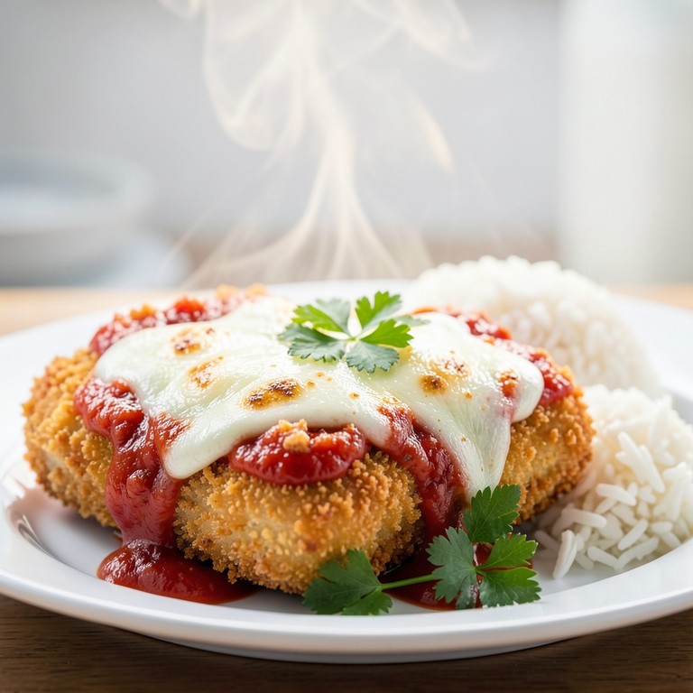 Bife à Parmegiana Clássico de Frango