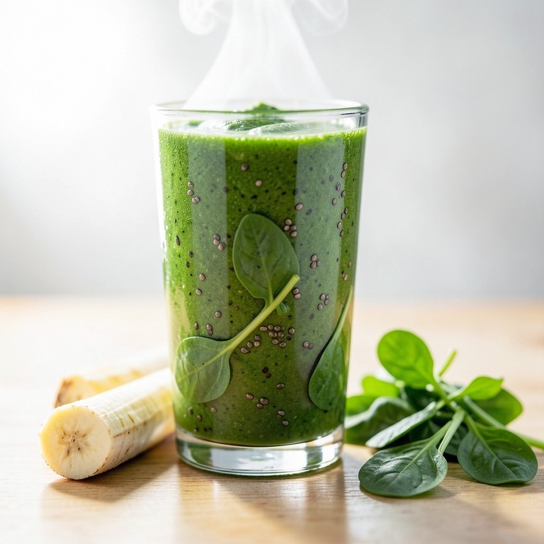 Batido Verde Energético de Media Mañana