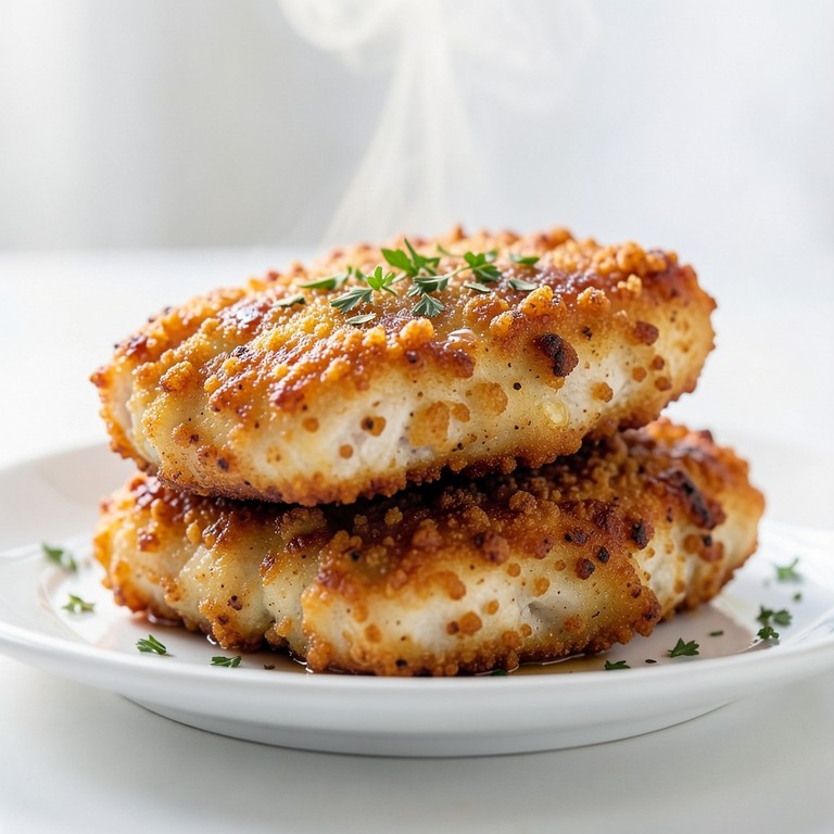 Pechuga de Pollo Crujiente en Freidora de Aire