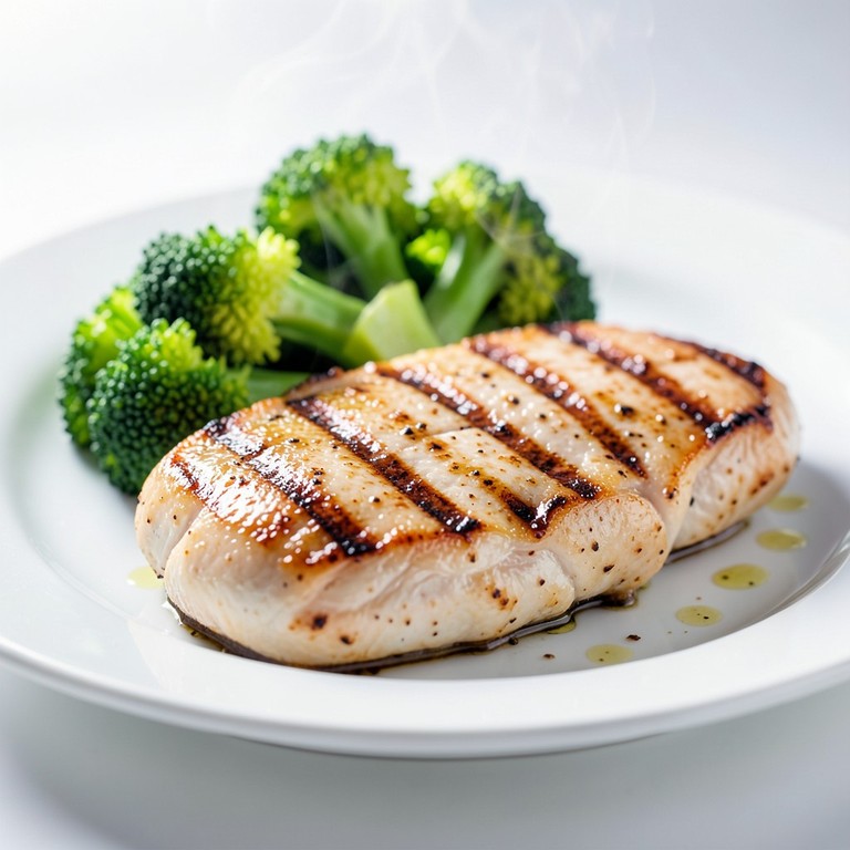 Pechuga de Pollo a la Plancha con Brócoli Saludable