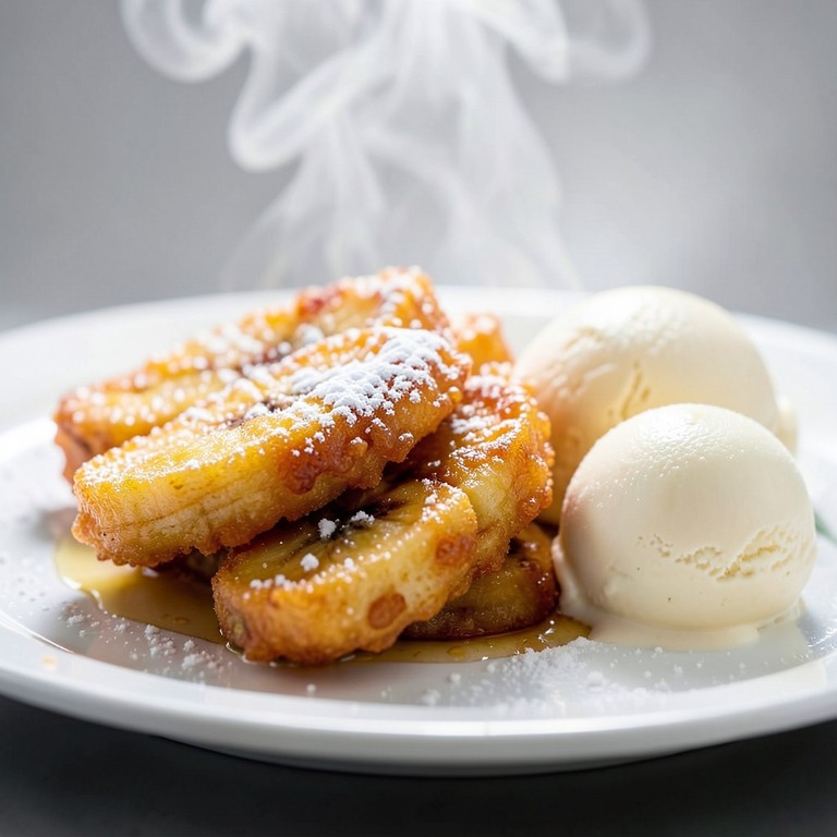 Classic Crispy Fried Bananas