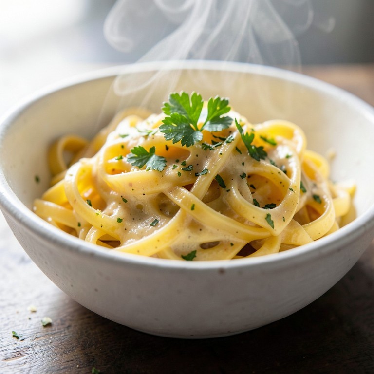 One-Pot Lemony Fettuccine Alfredo