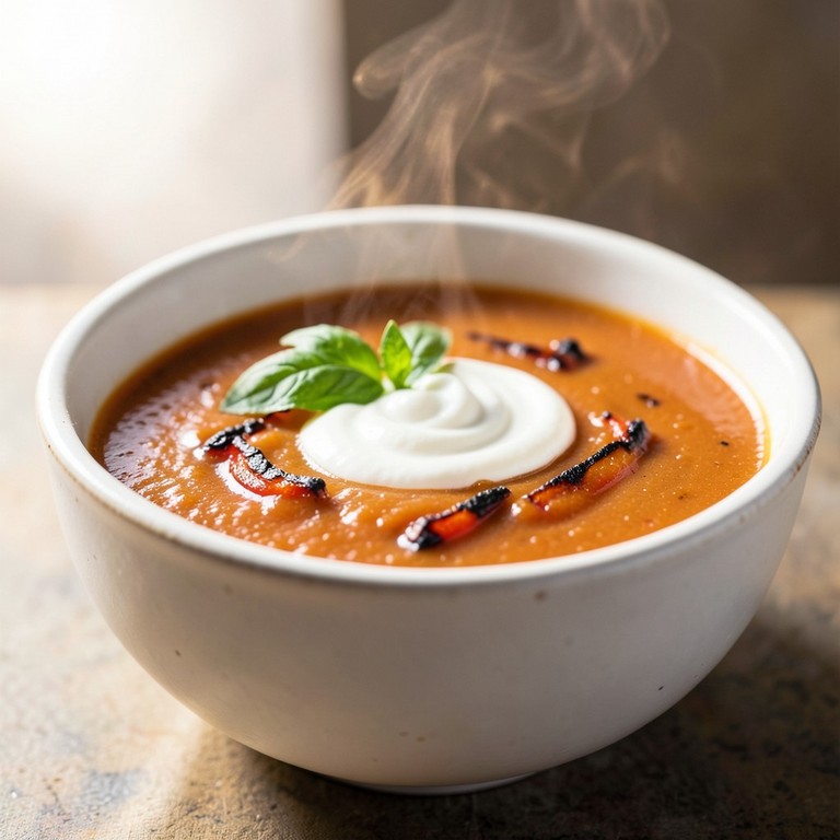 Sopa Clásica de Tomate Reconfortante