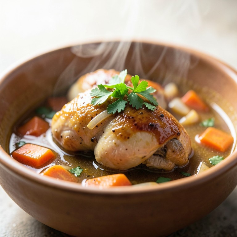 Fricandó de Pollo Económico con Sofrito Aromático