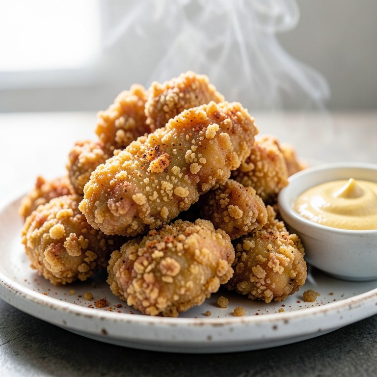 Bouchées de Poulet Croustillantes Façon Nuggets Maison