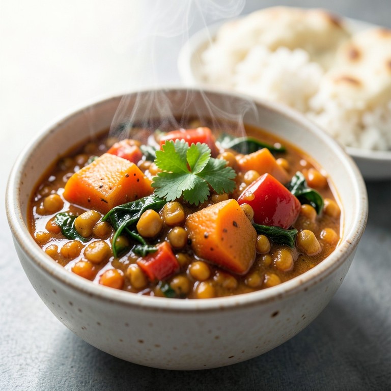 One-Pot Linsen-Curry mit Gemüse