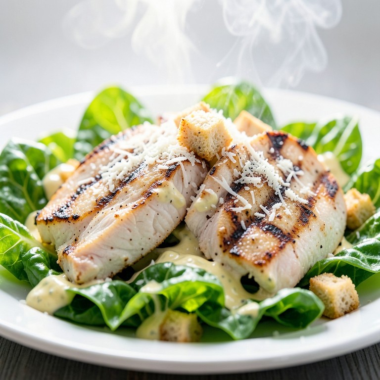 Salade César Express au Poulet Grillé