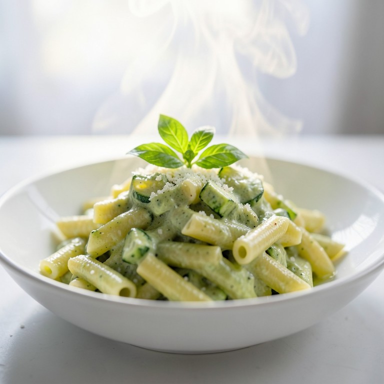Pasta con Crema di Zucchine e Ricotta