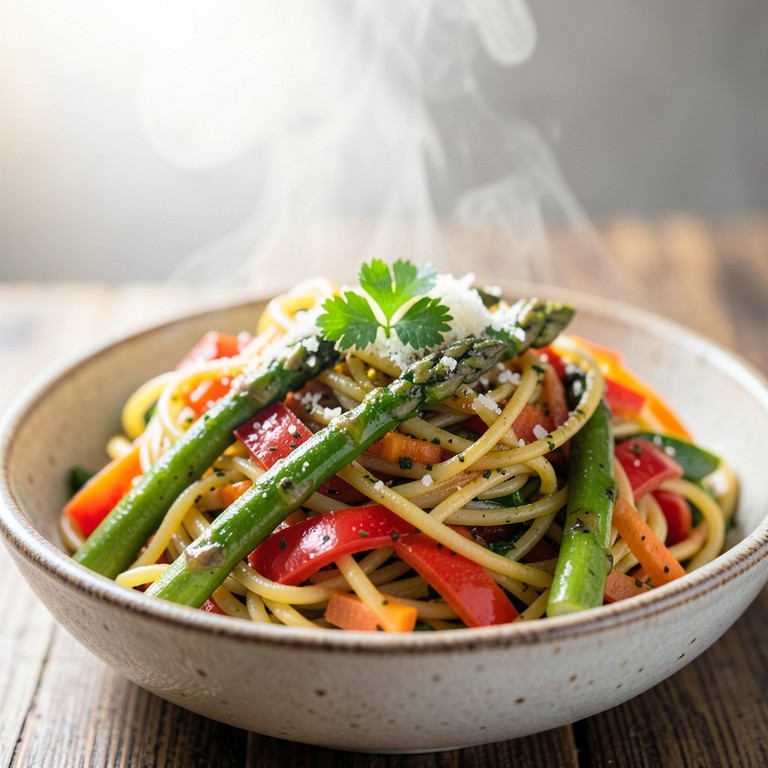 Spaghetti Primavera Vibrante