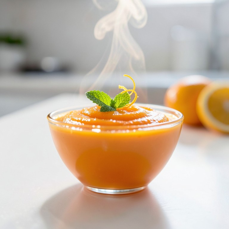 Klassisches Mandarinen-Orangen-Cremeux