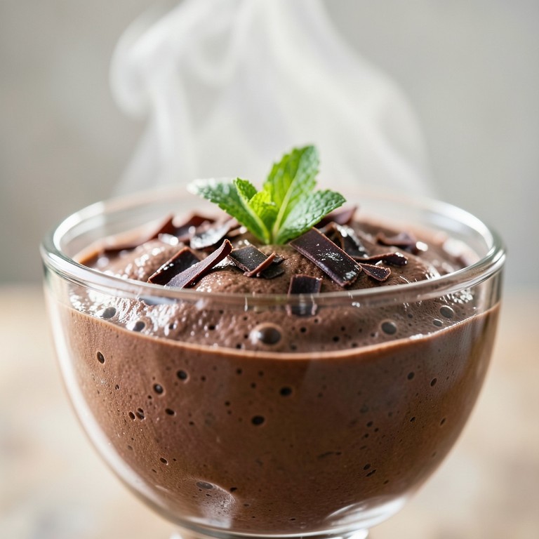 Klassische Mousse au Chocolat