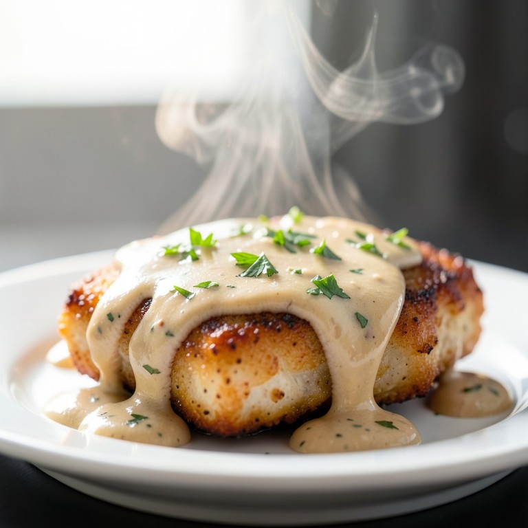 Escalopes de Poulet Crémeuses à l'Air Fryer