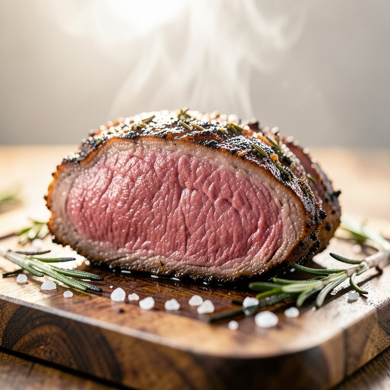 Klassisches Niedertemperatur-Roastbeef