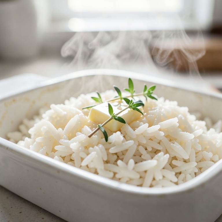 Arroz Blanco Cremoso al Horno