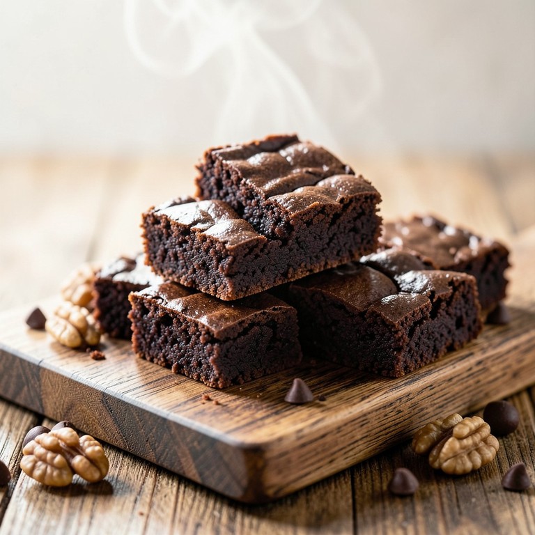 Brownie Facile au Chocolat en Poudre