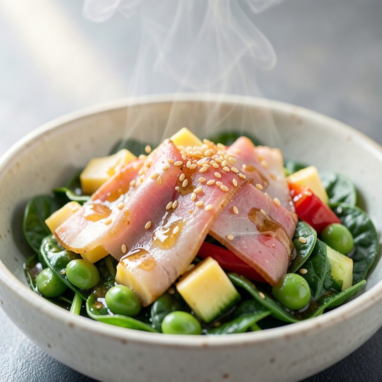 Asiatisk Ost- och Skinksallad