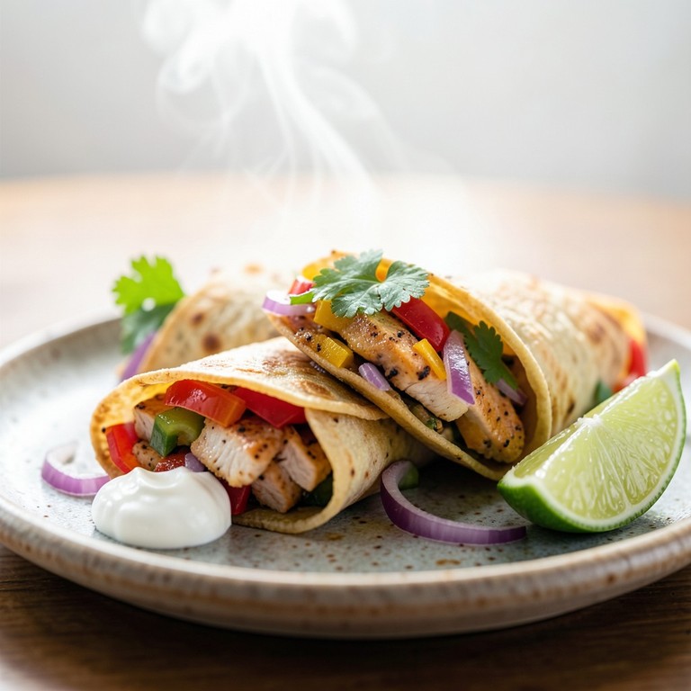 Crêpes Façon Tortilla de Poulet à la Whey