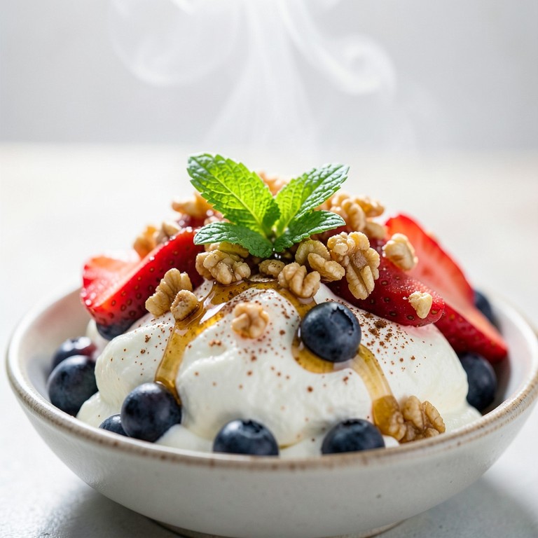 Cottage Cheese met Vers Fruit en Granola