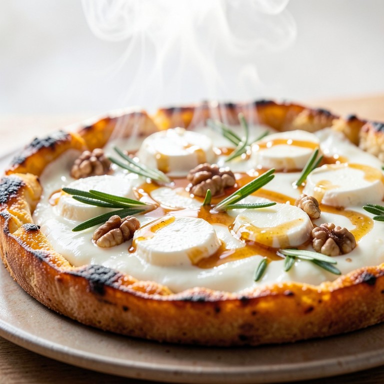 Pizza Chèvre Miel Classique sur Pâte Whey Potiron