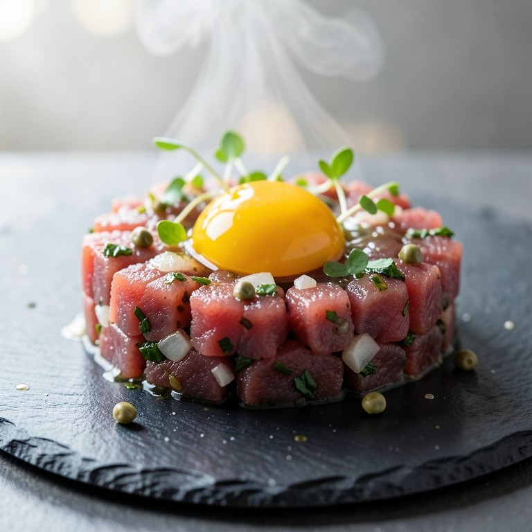 Tartare de Bœuf Classique à la Française
